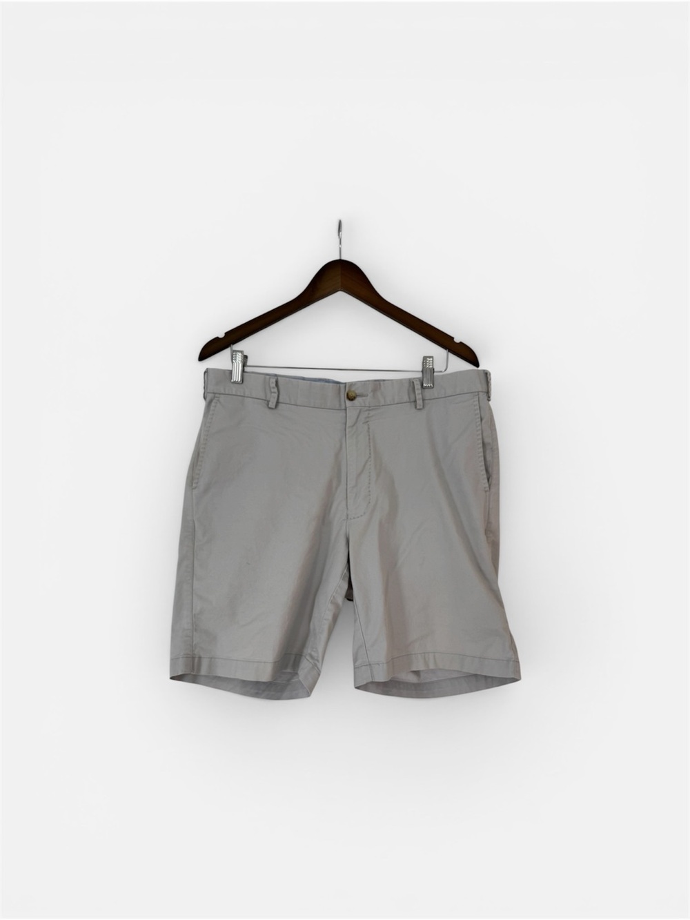 Peter Millar Khaki Flat-Front Shorts